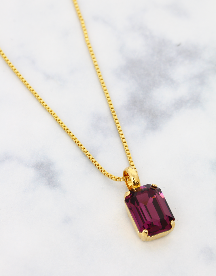 Amethyst/ Gold