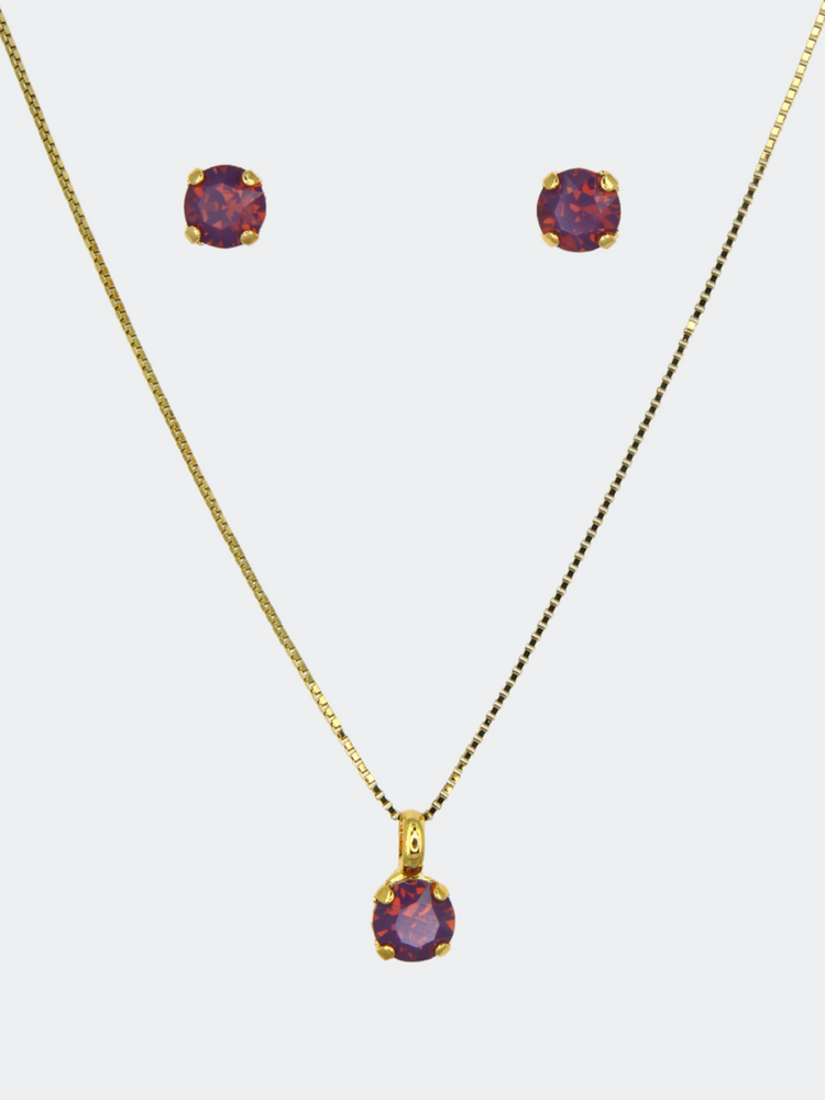 Amethyst Opal/ Gold