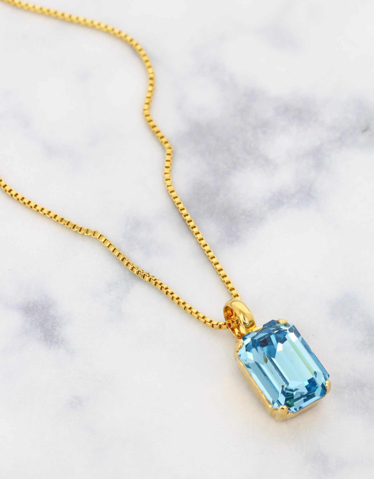 Aquamarine/ Gold