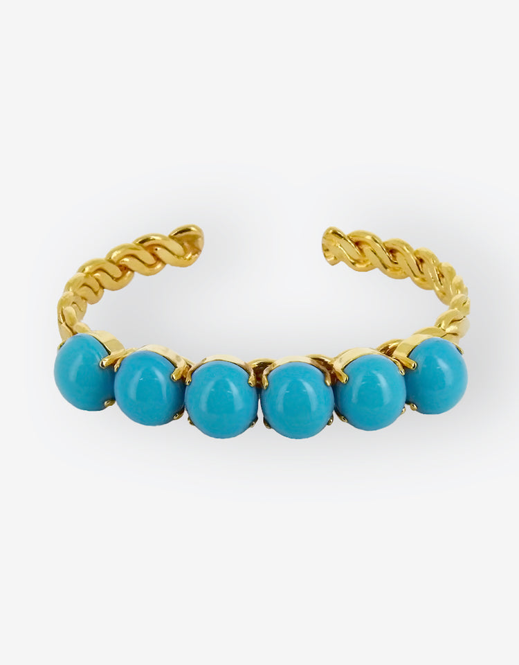 Turquoise/ Gold