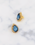 Blue Agate/ Gold