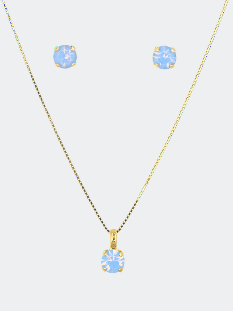 Blue Opal/ Gold