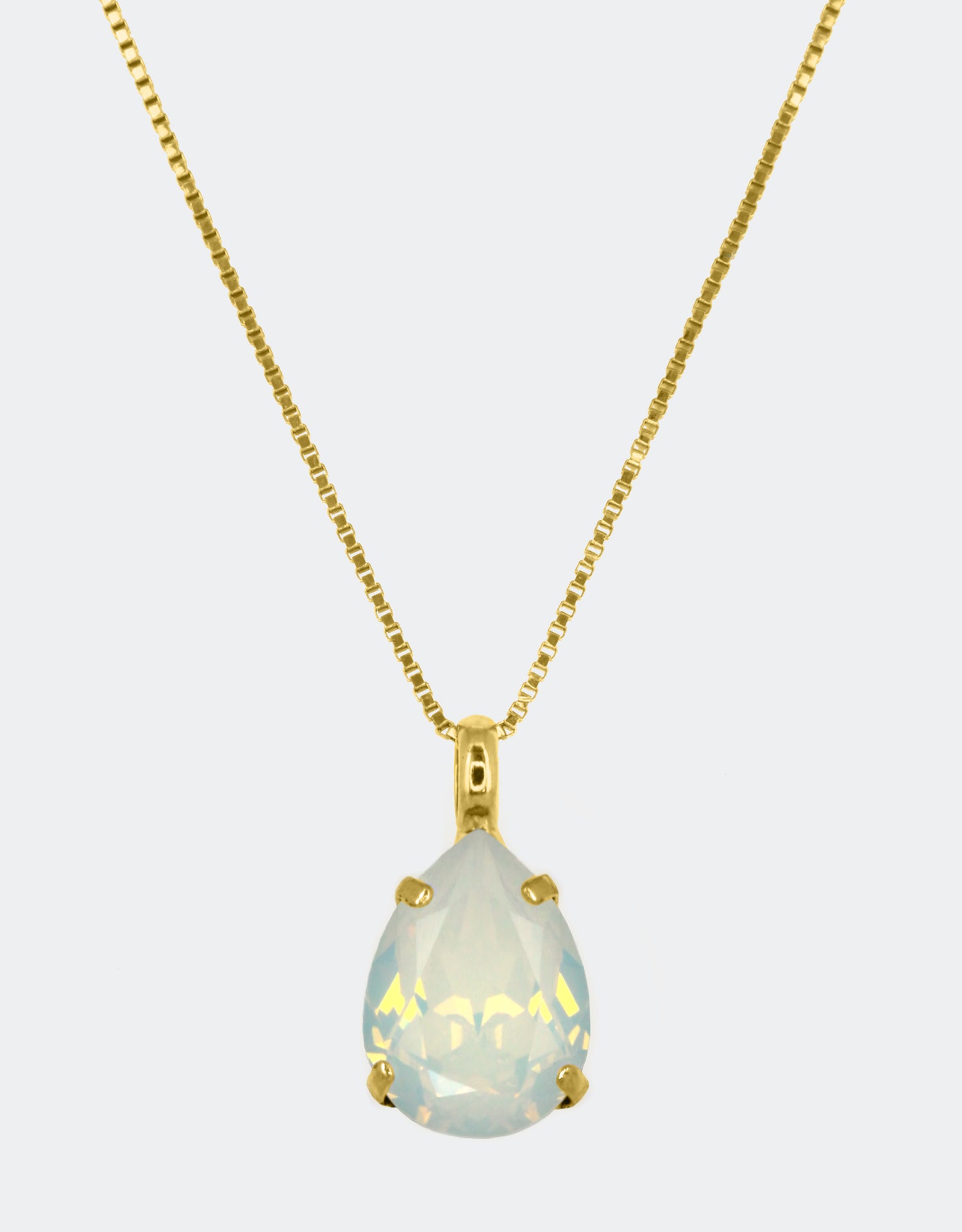 White Opal/ Gold
