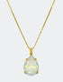 White Opal/ Gold
