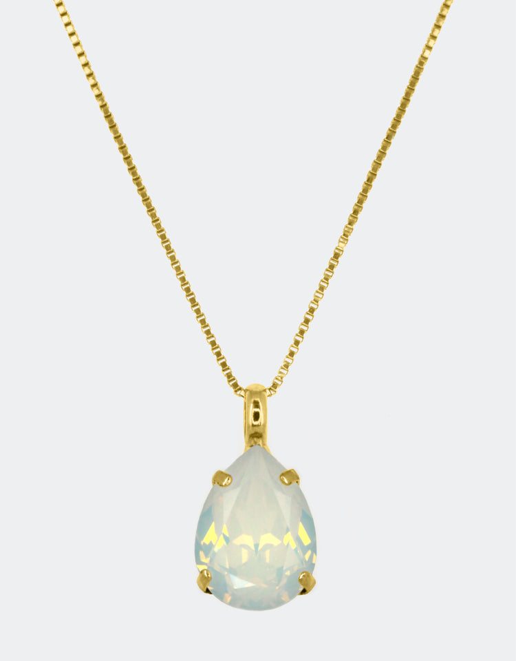 White Opal/ Gold