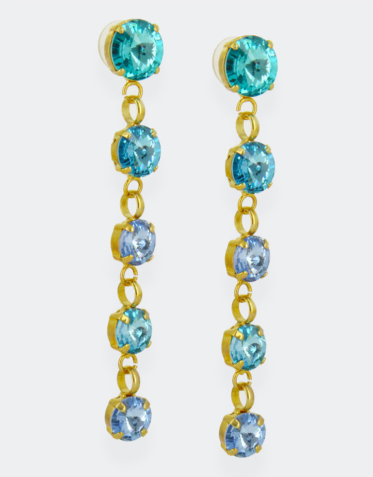 Aquamarine/ Gold