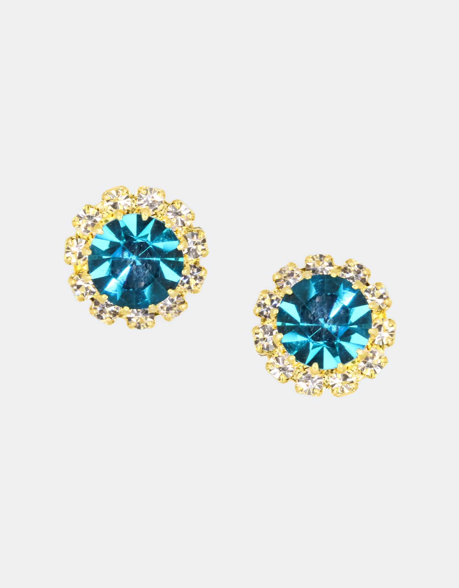 Aquamarine/ Gold