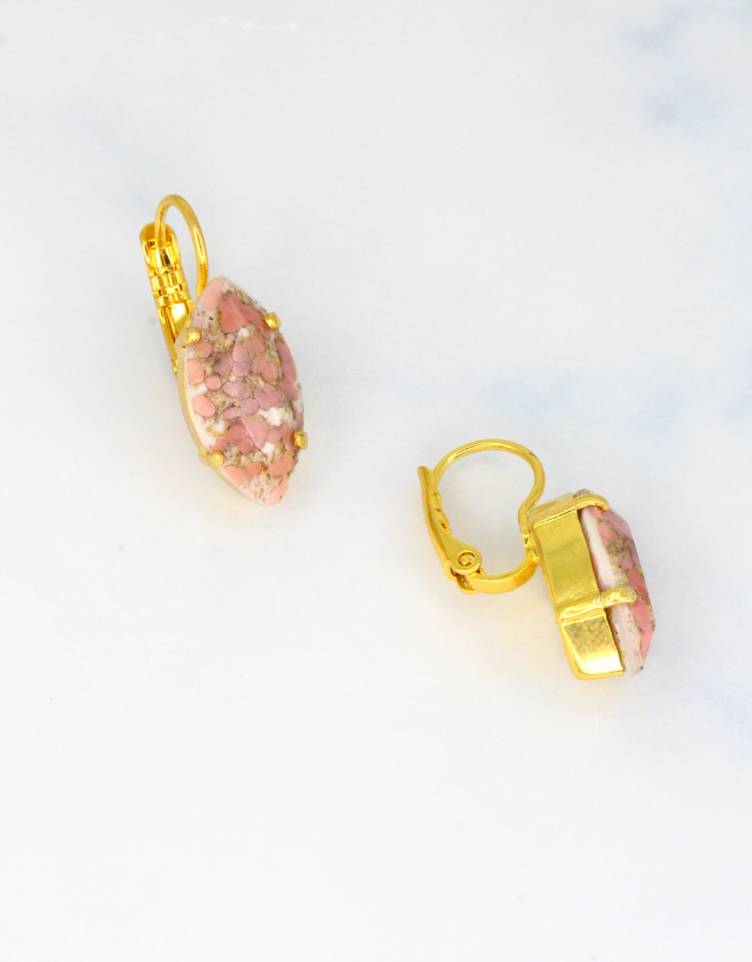 Dusty Pink Matrix/ Gold