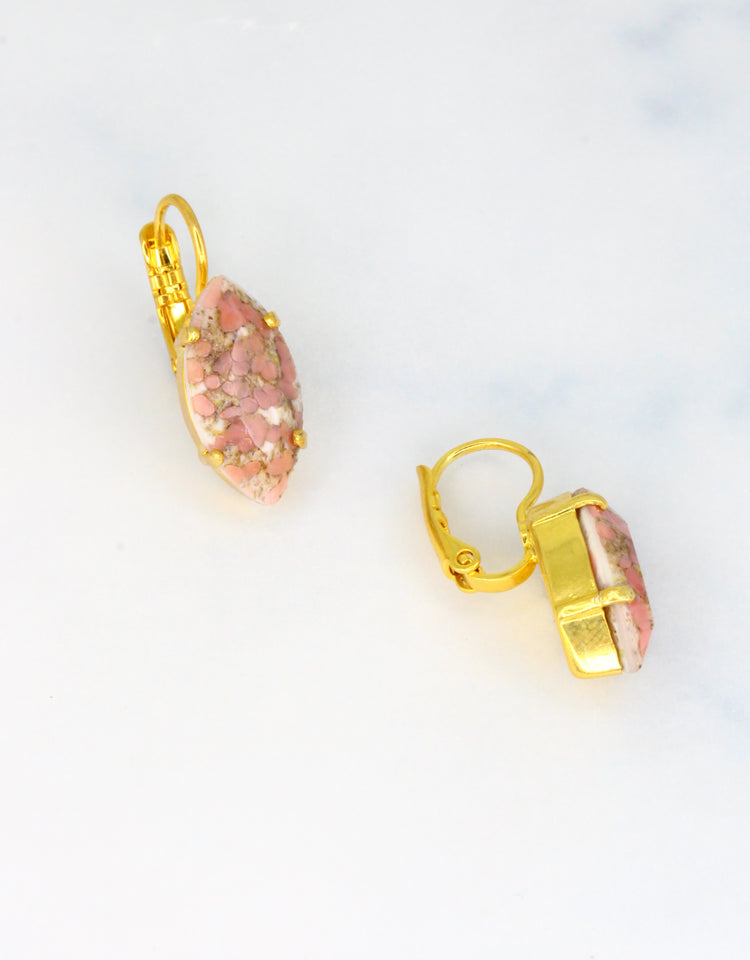 Dusty Pink Matrix/ Gold