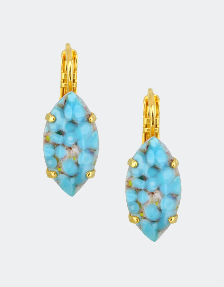 Turquoise Matrix/ Gold