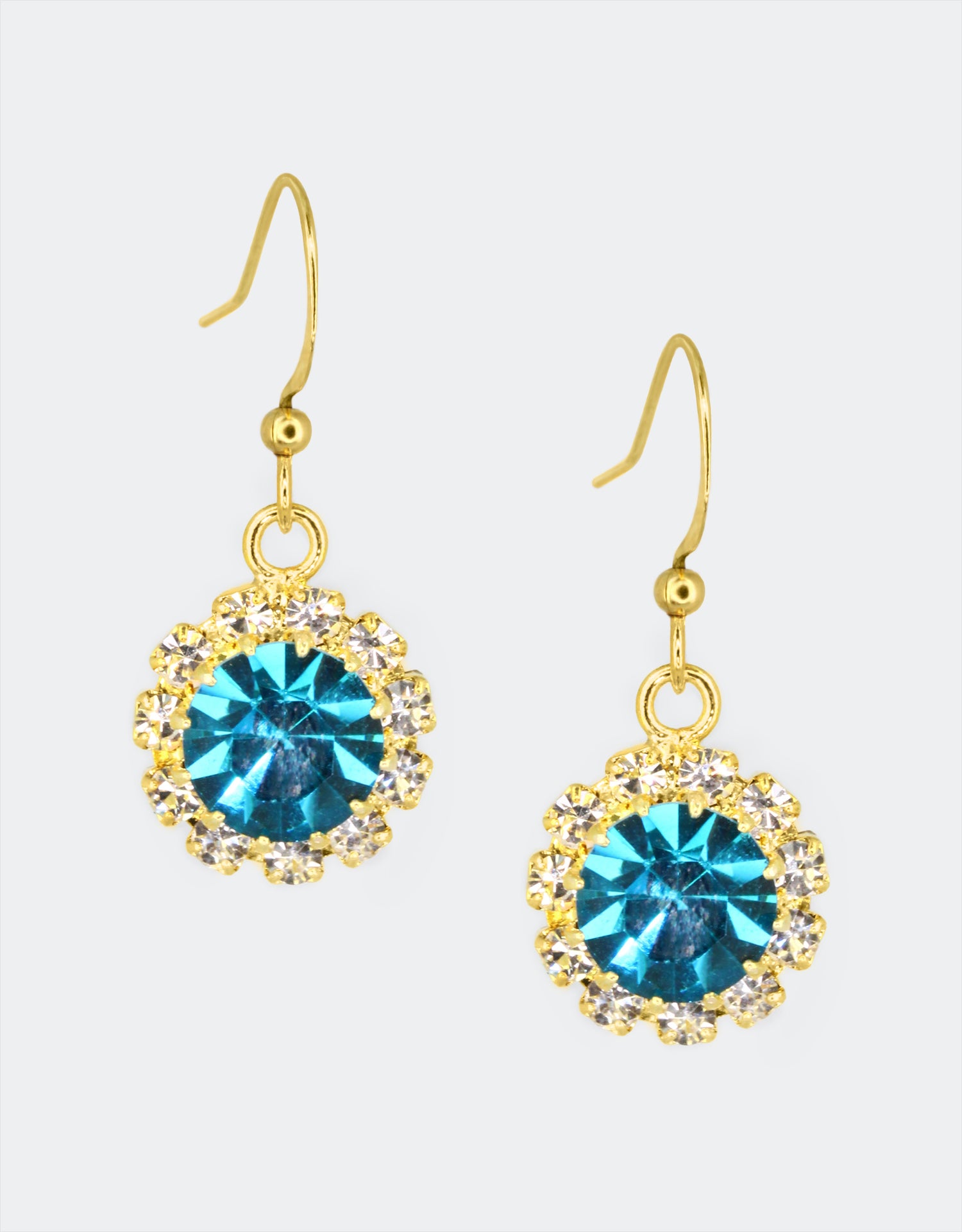 Aquamarine/ Gold