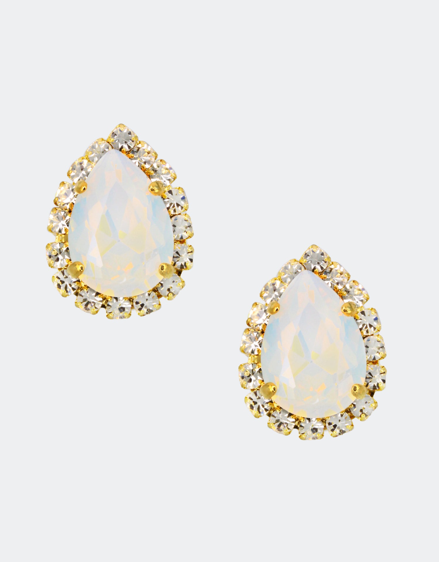 White Opal/ Gold