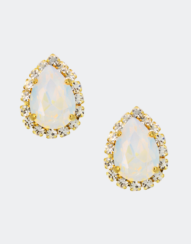 White Opal/ Gold