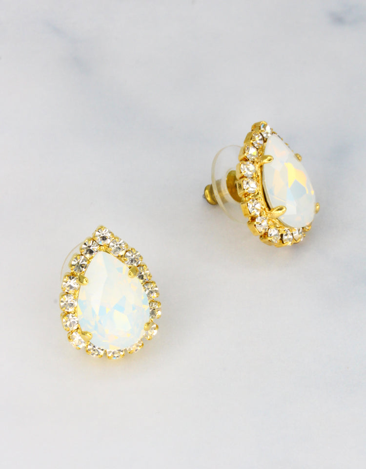 White Opal/ Gold