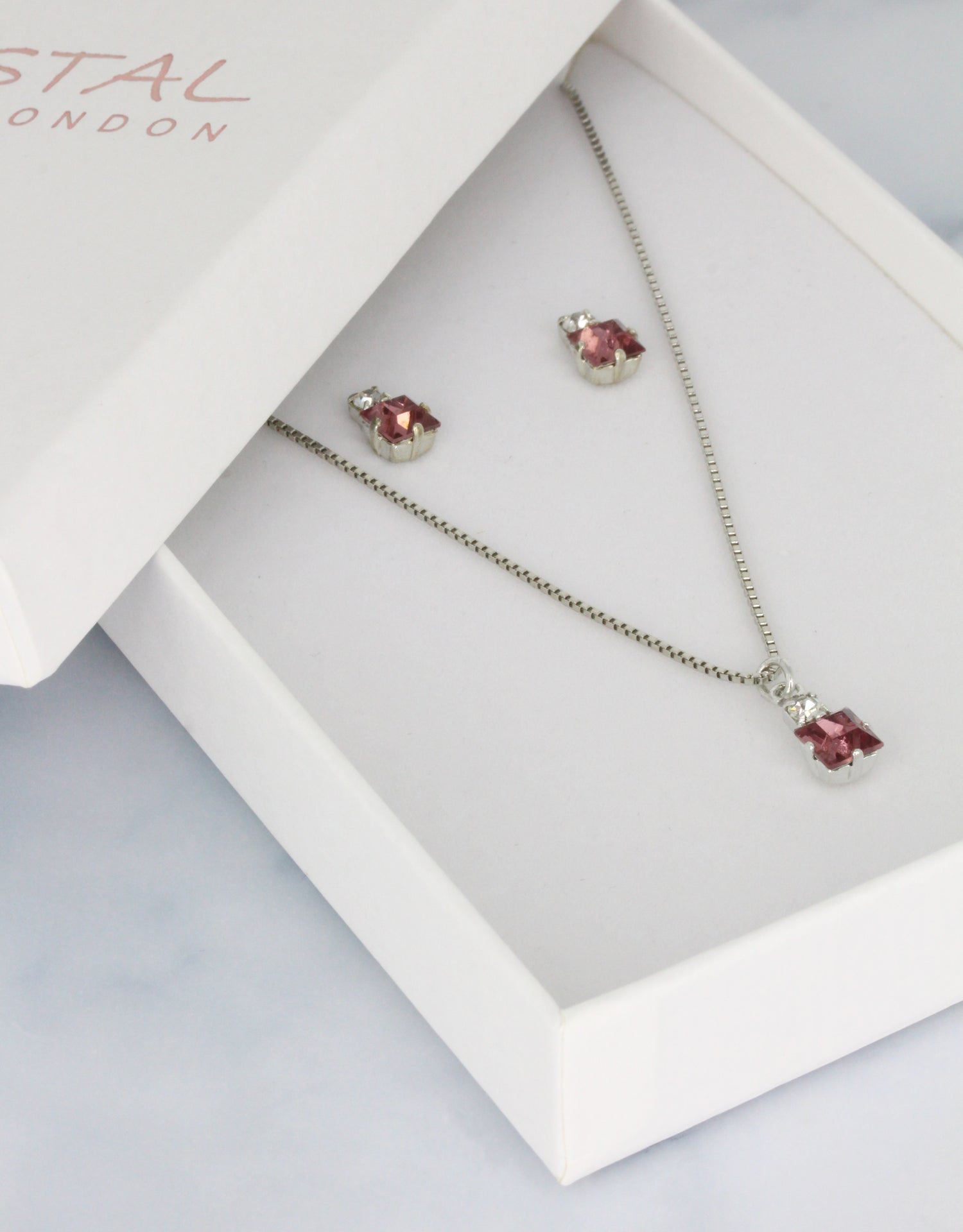 Light Amethyst/ Silver