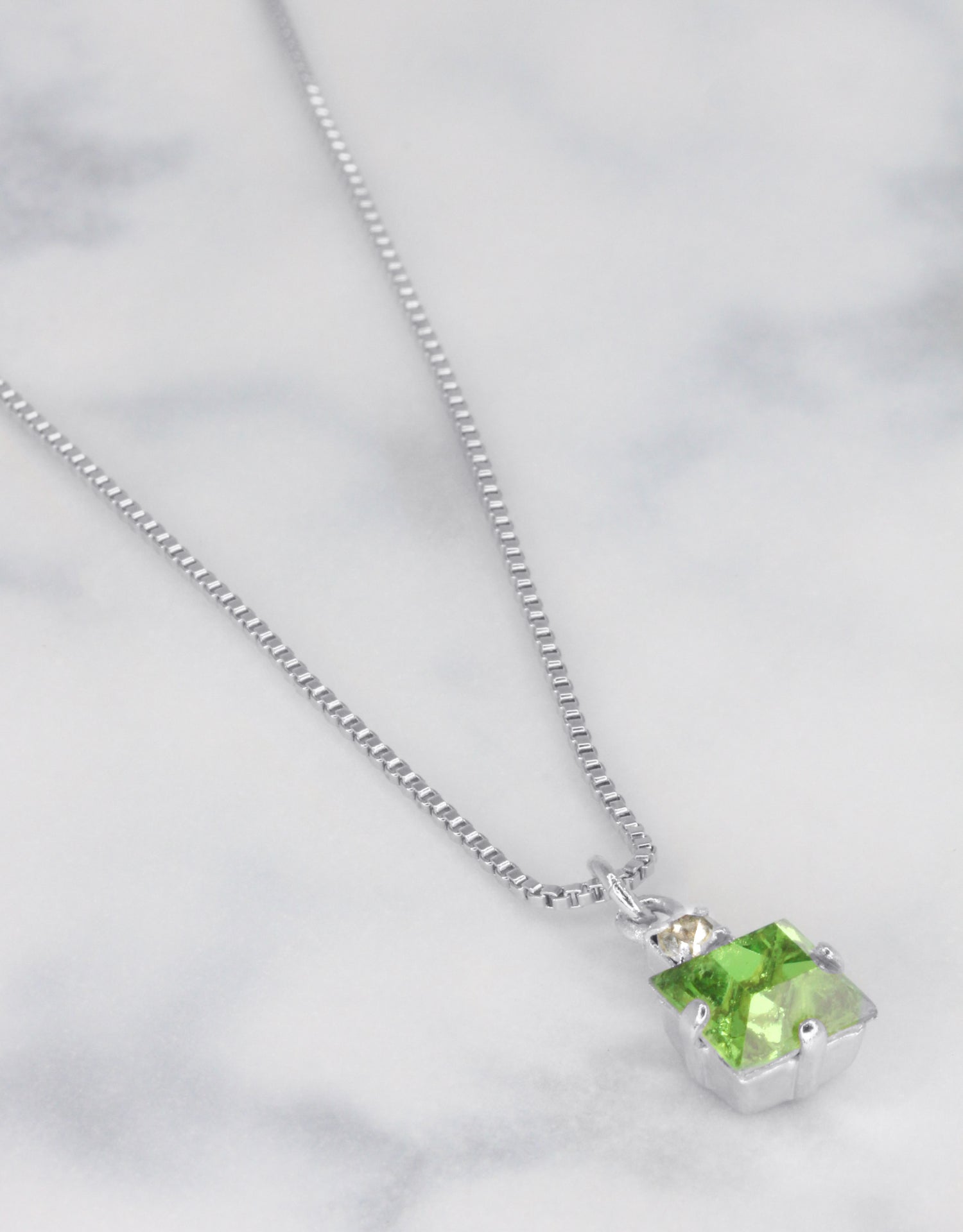 Peridot/ Silver