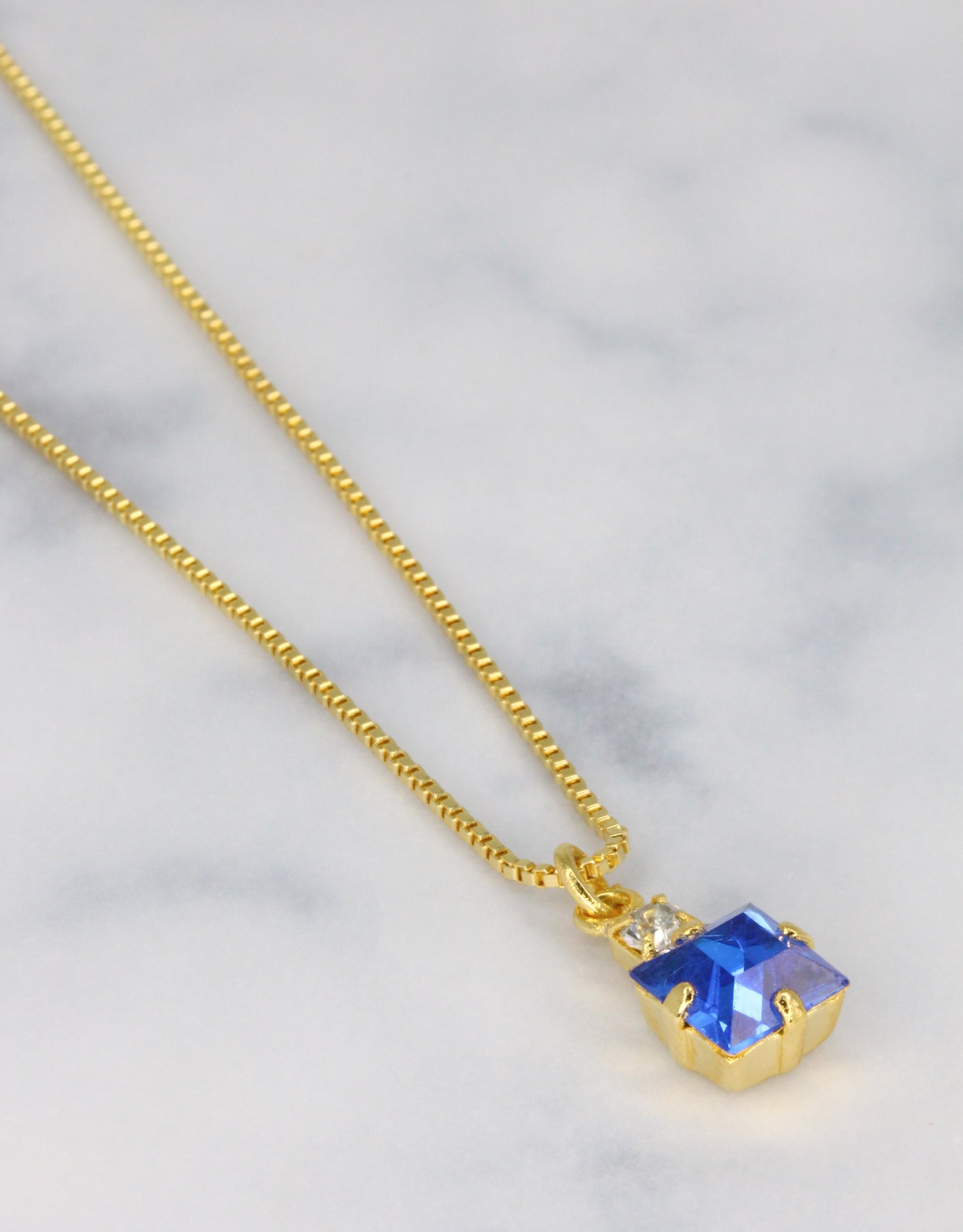 Sapphire/ Gold