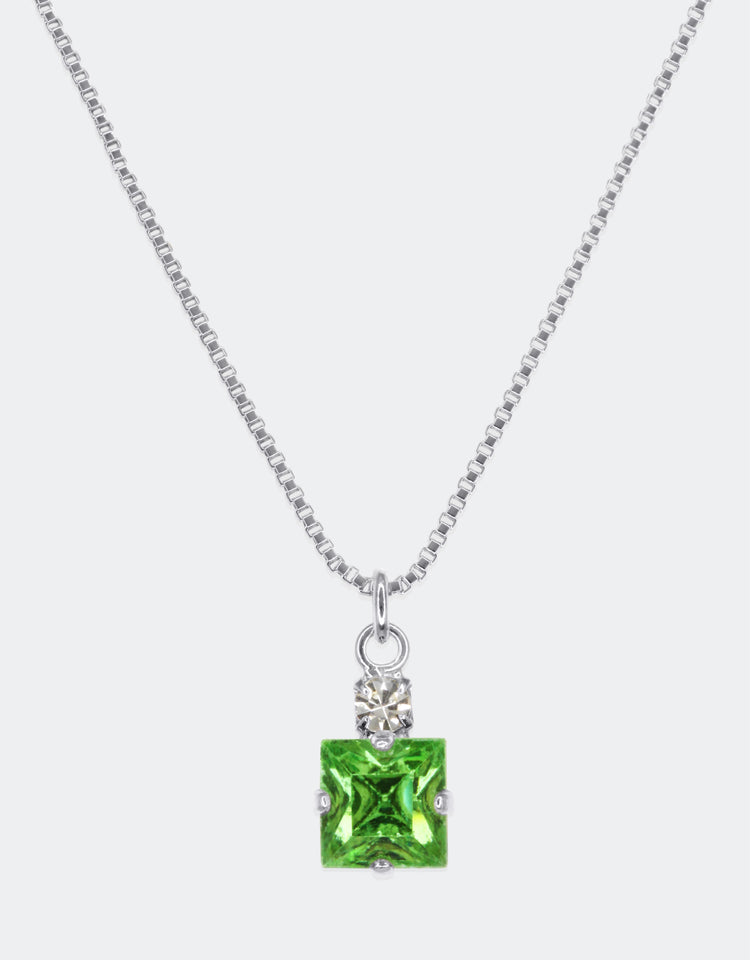 Peridot/ Silver