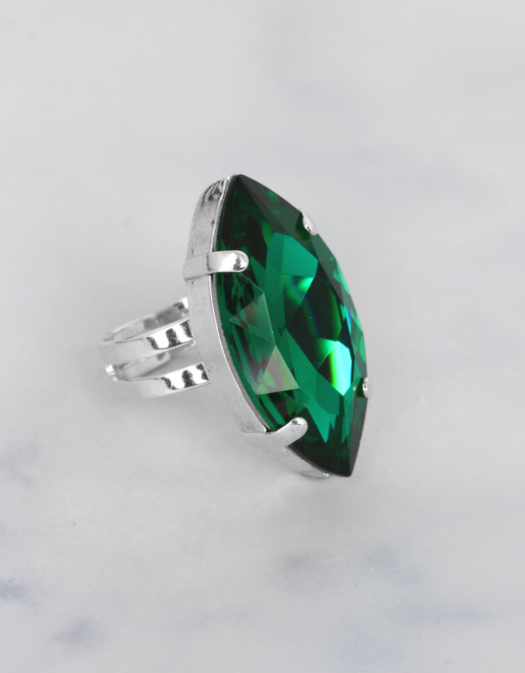 Emerald/ Silver