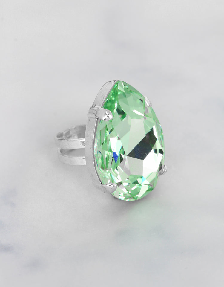 Chrysolite/ Silver