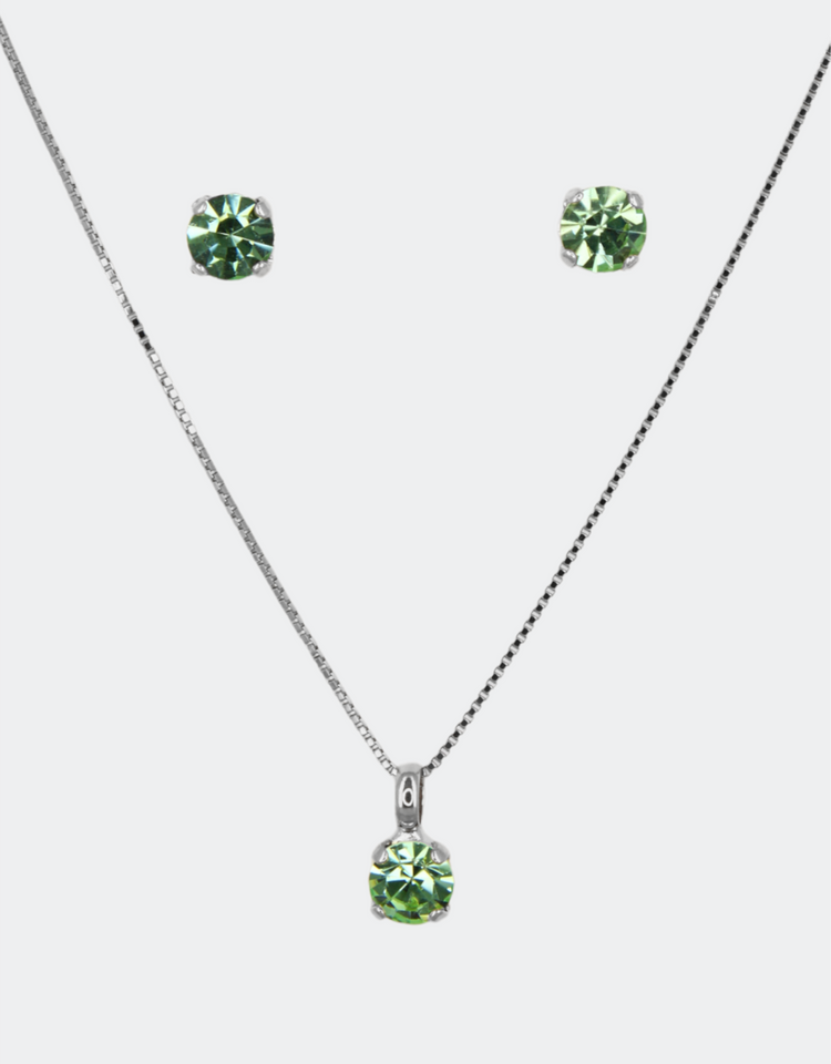 Peridot/ Silver