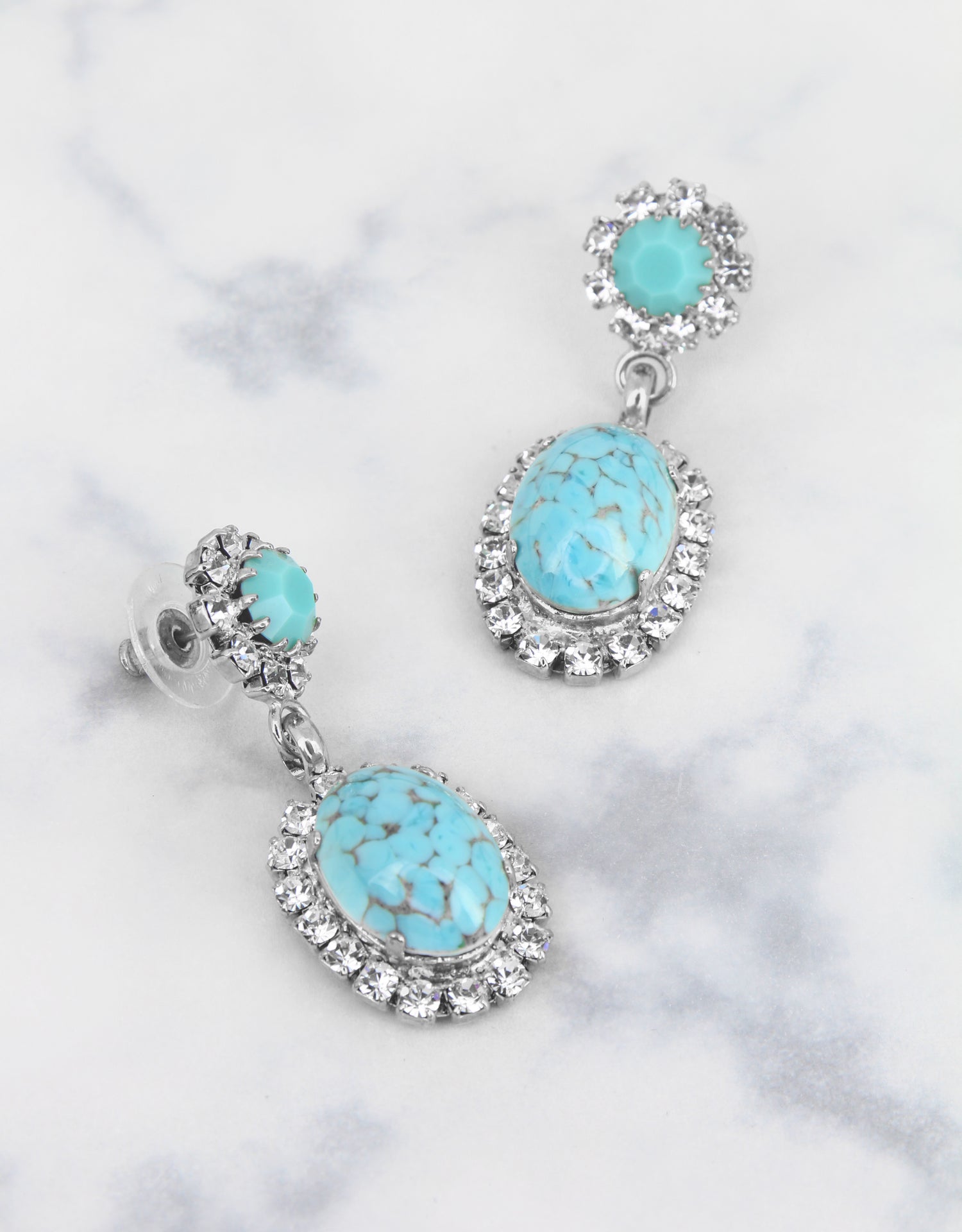 Turquoise Matrix/ Silver