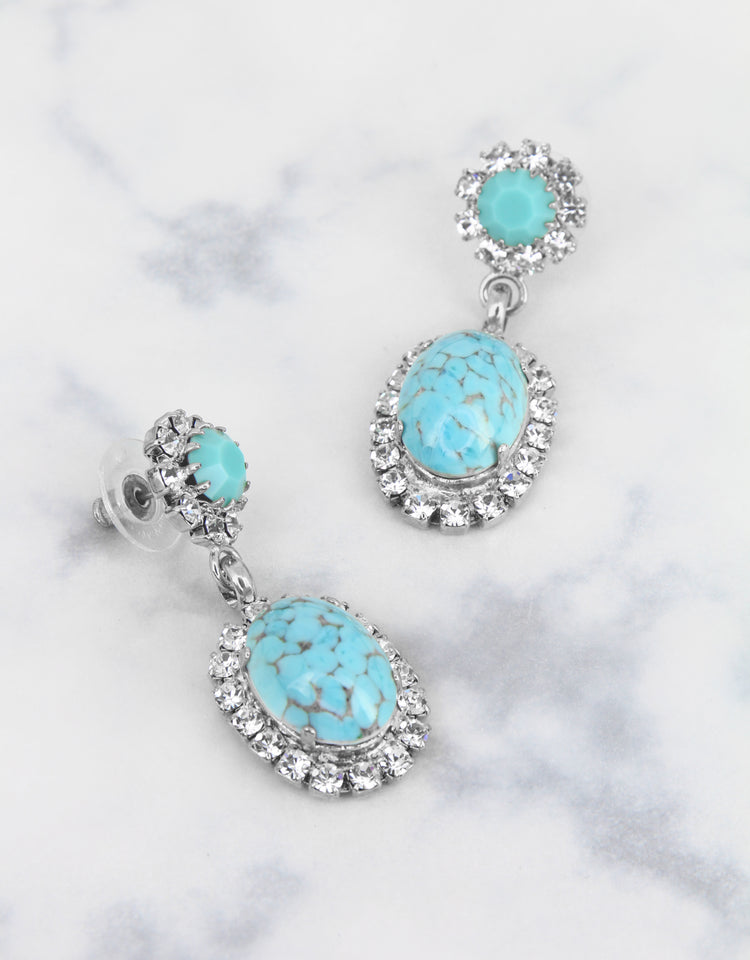 Turquoise Matrix/ Silver