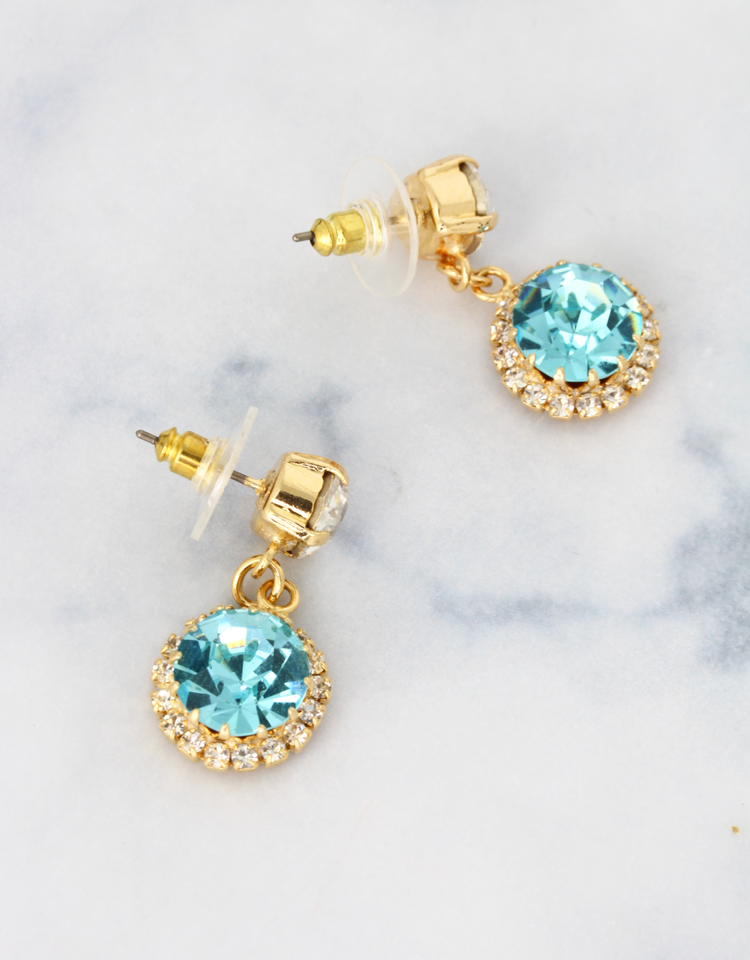 Aquamarine/ Gold