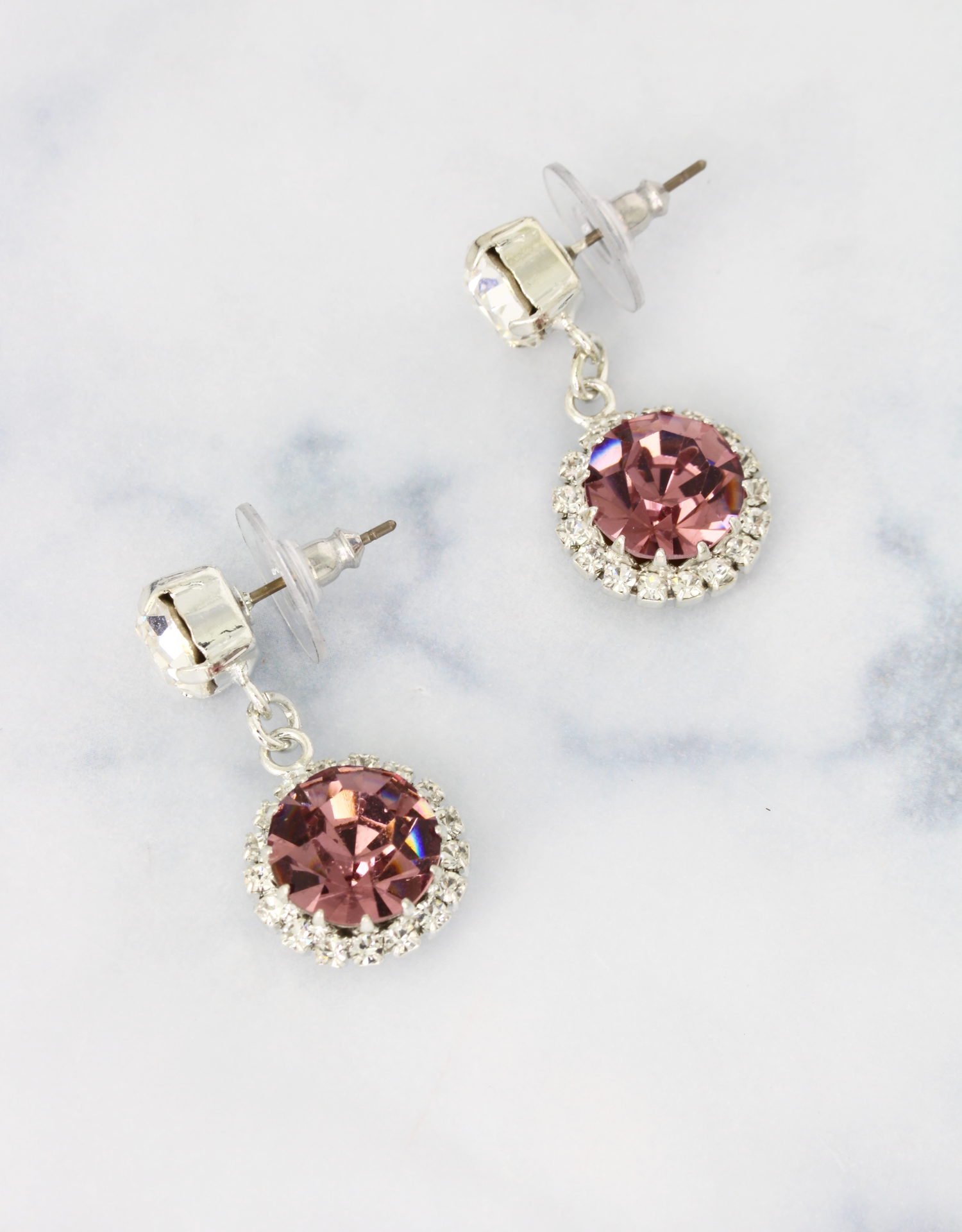 Vintage Rose/ Silver