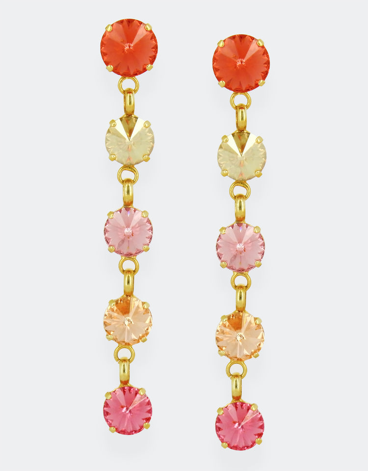 Padparadscha/ Gold