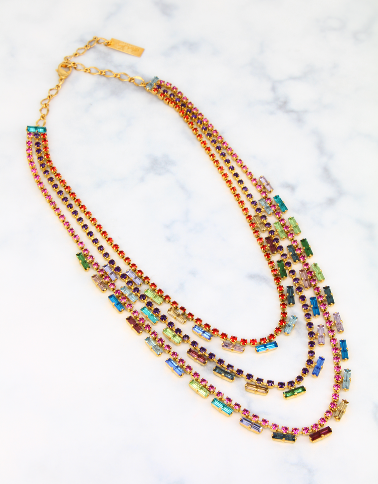 Dark Multicolour/ Gold