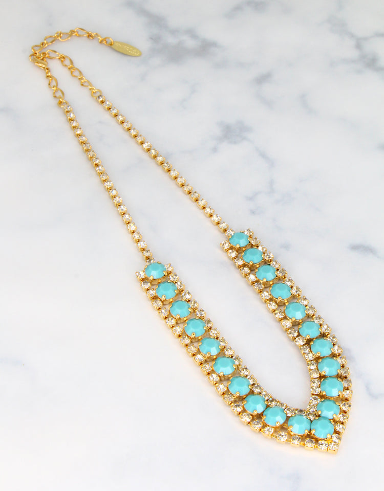 Turquoise/ Gold