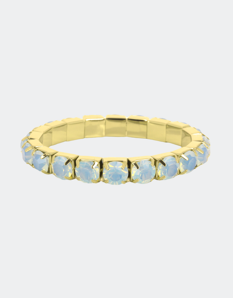 White Opal/ Gold