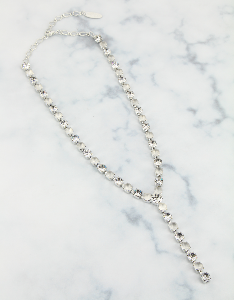 Crystal/ Silver