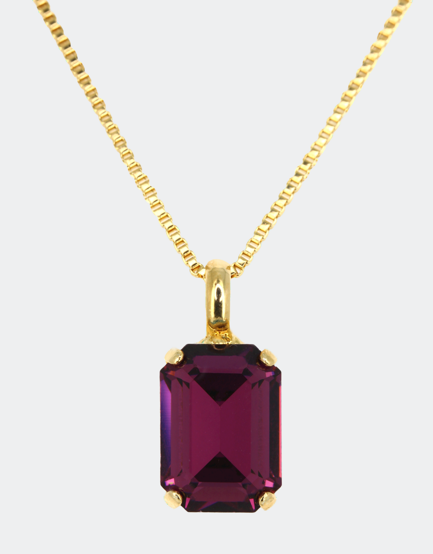 Amethyst/ Gold
