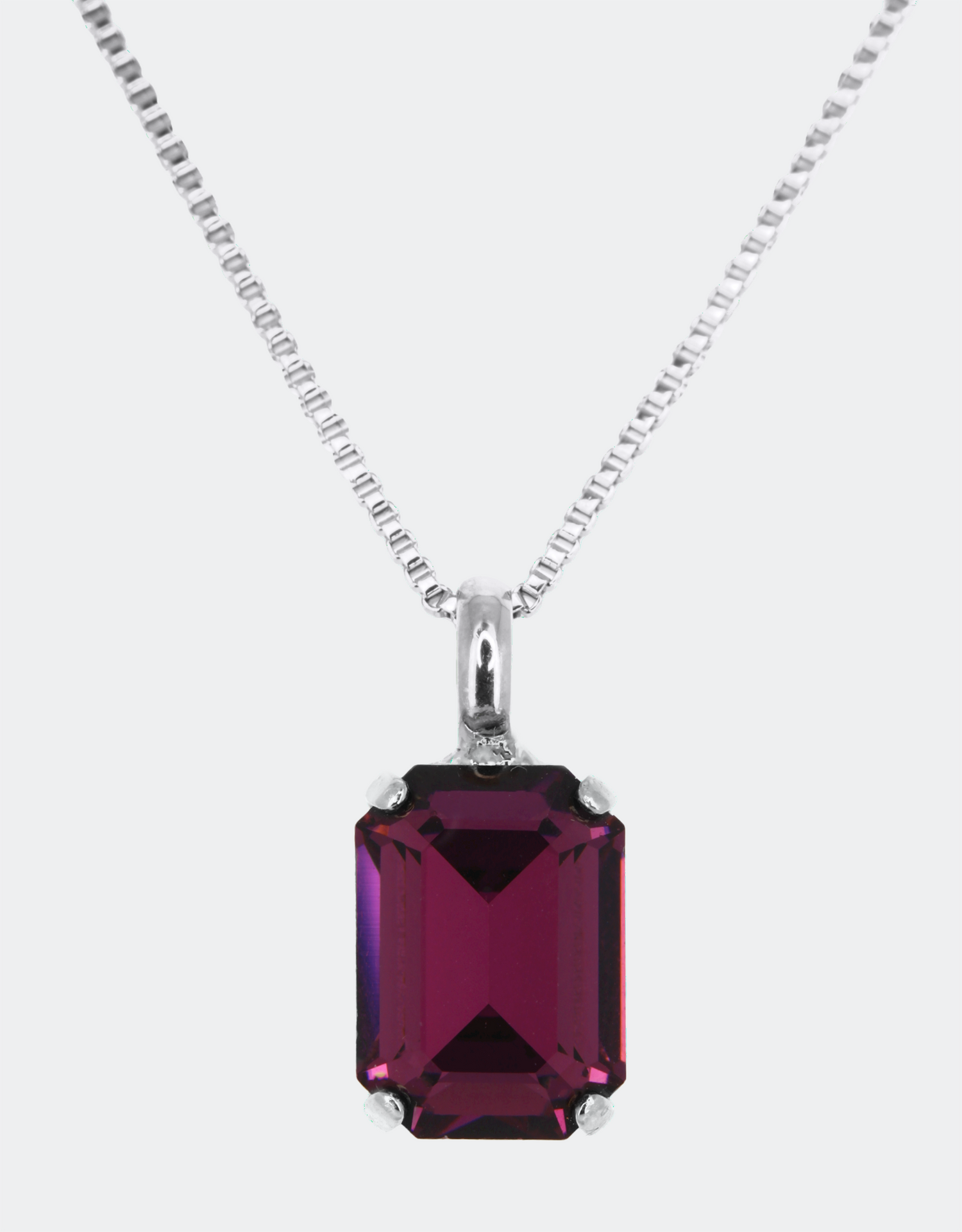 Amethyst/ Silver