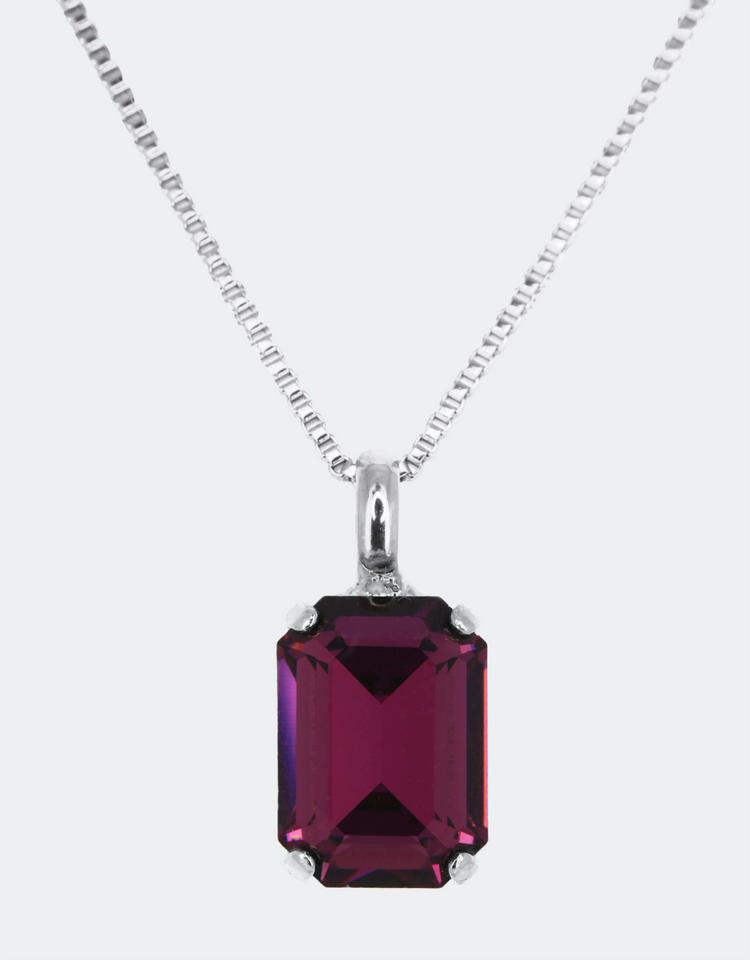Amethyst/ Silver
