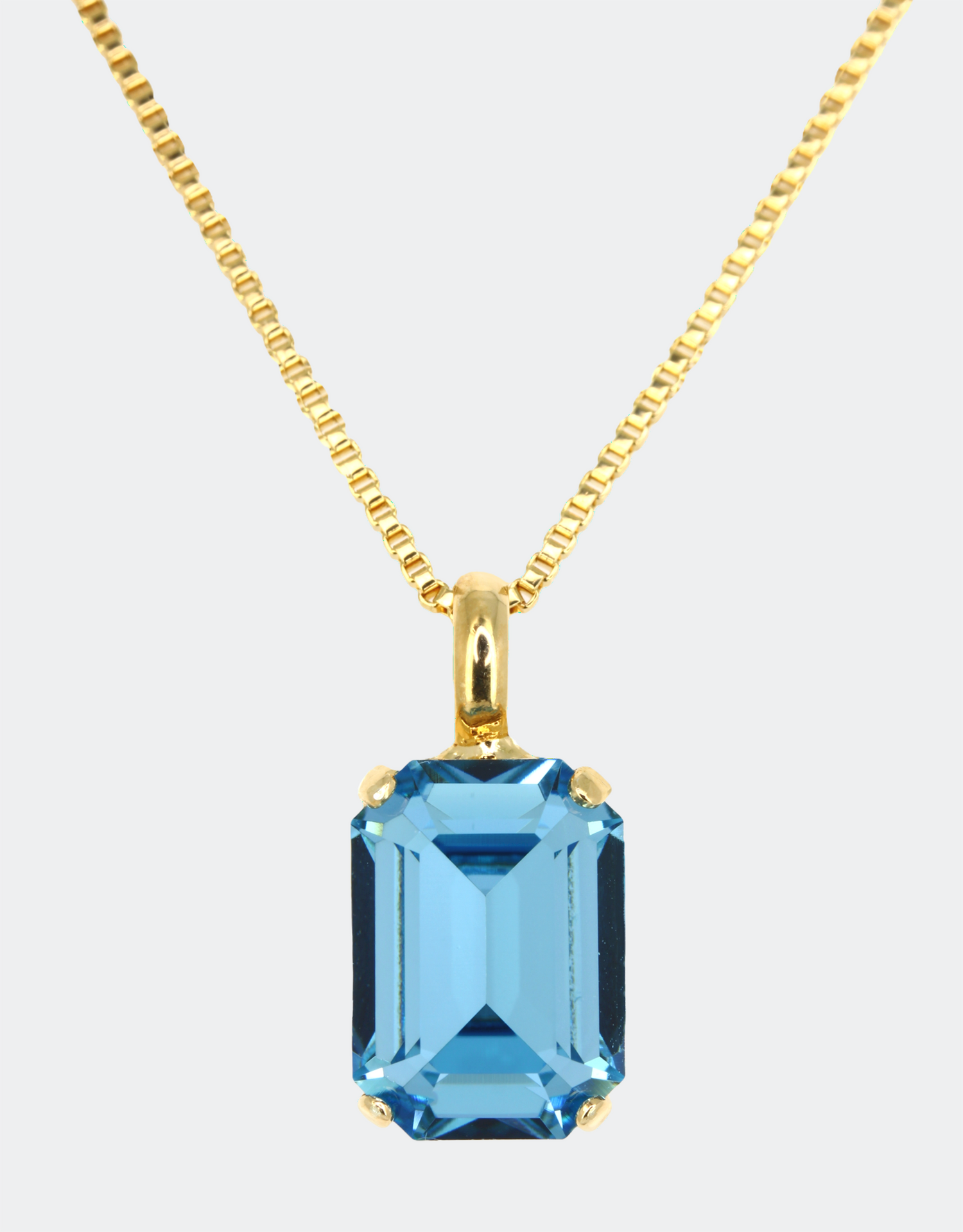 Aquamarine/ Gold