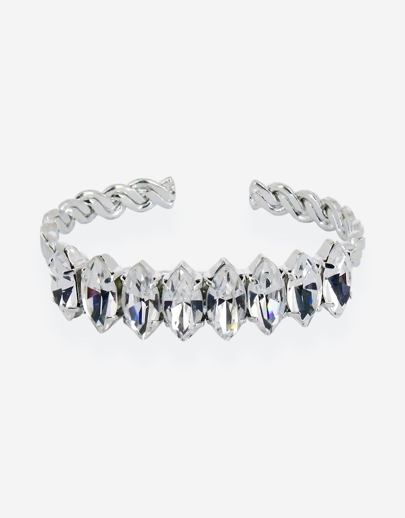 Crystal/ Silver