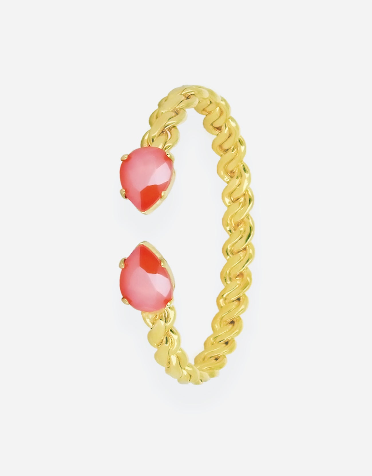 Light Coral/ Gold