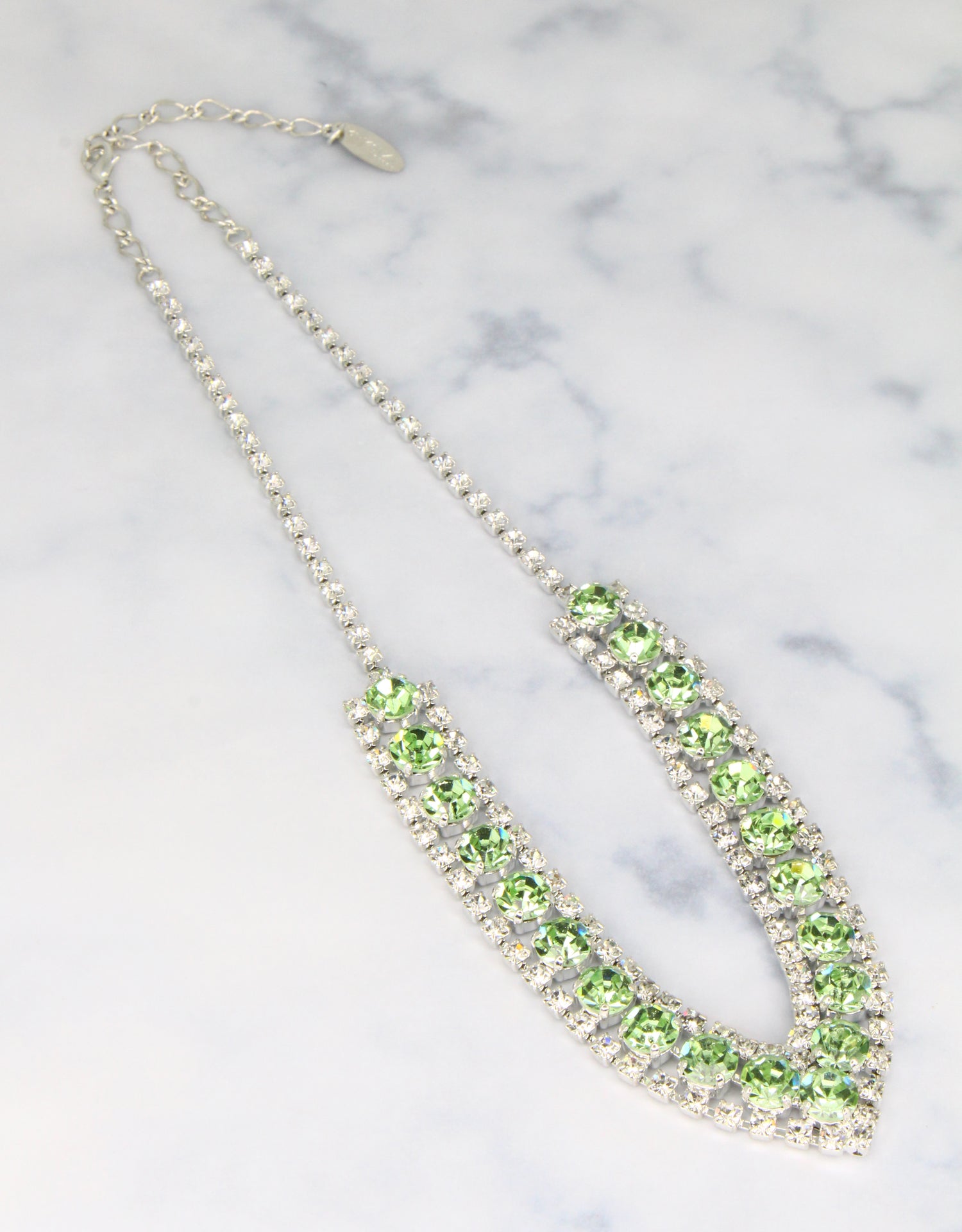 Peridot/ Silver