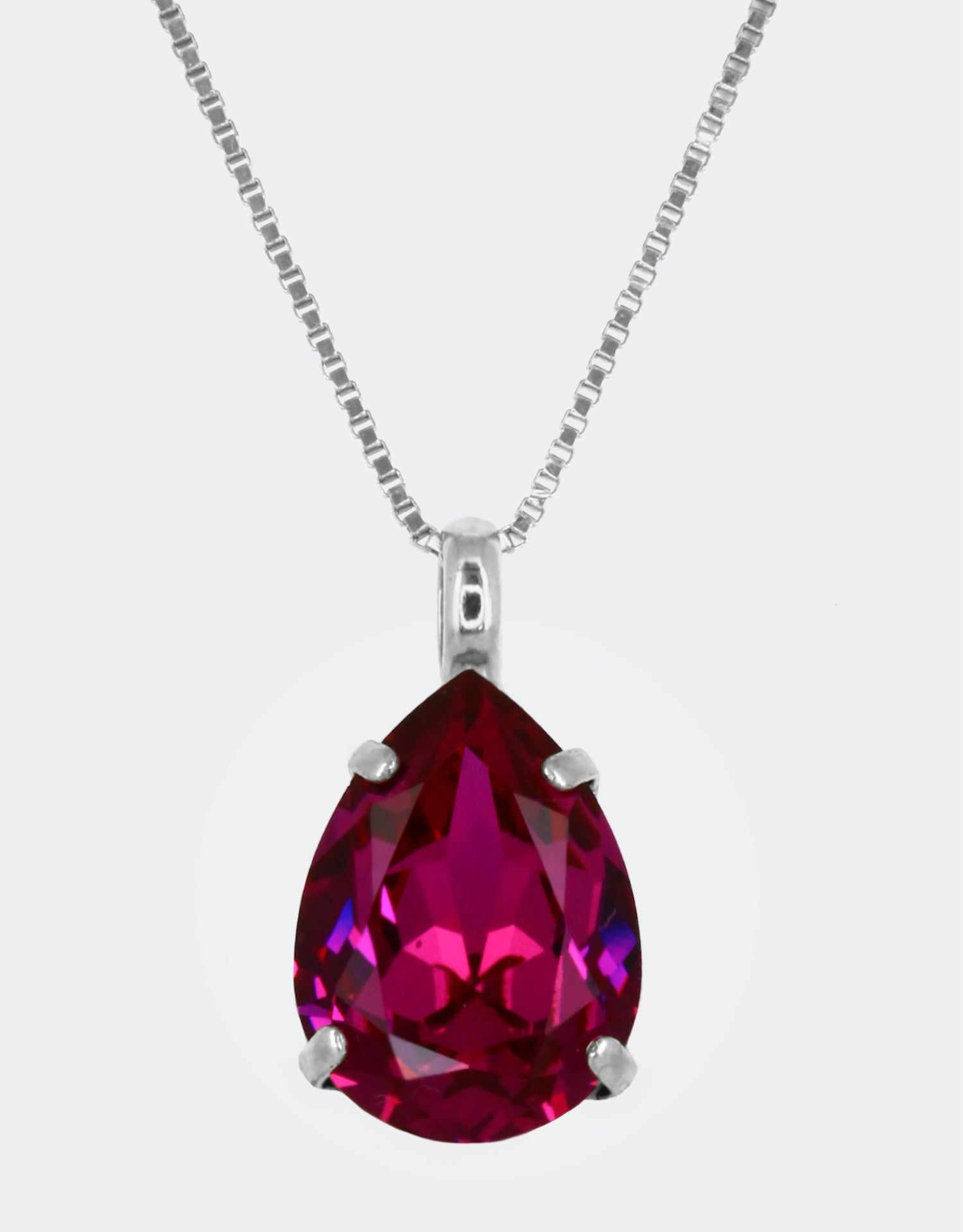 Fuchsia/ Silver
