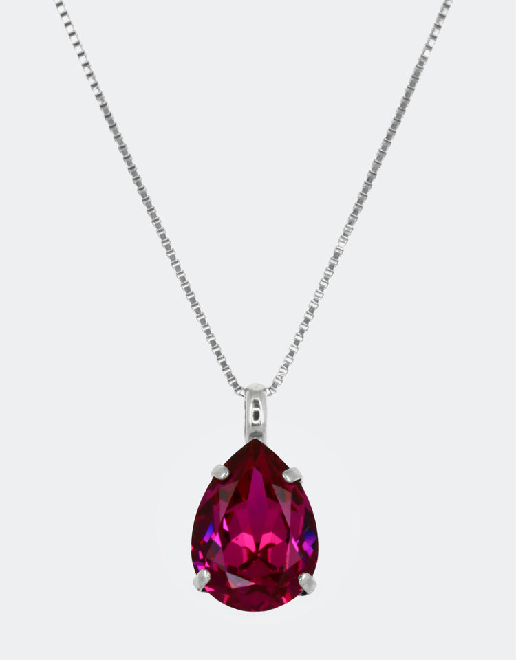 Fuchsia/ Silver