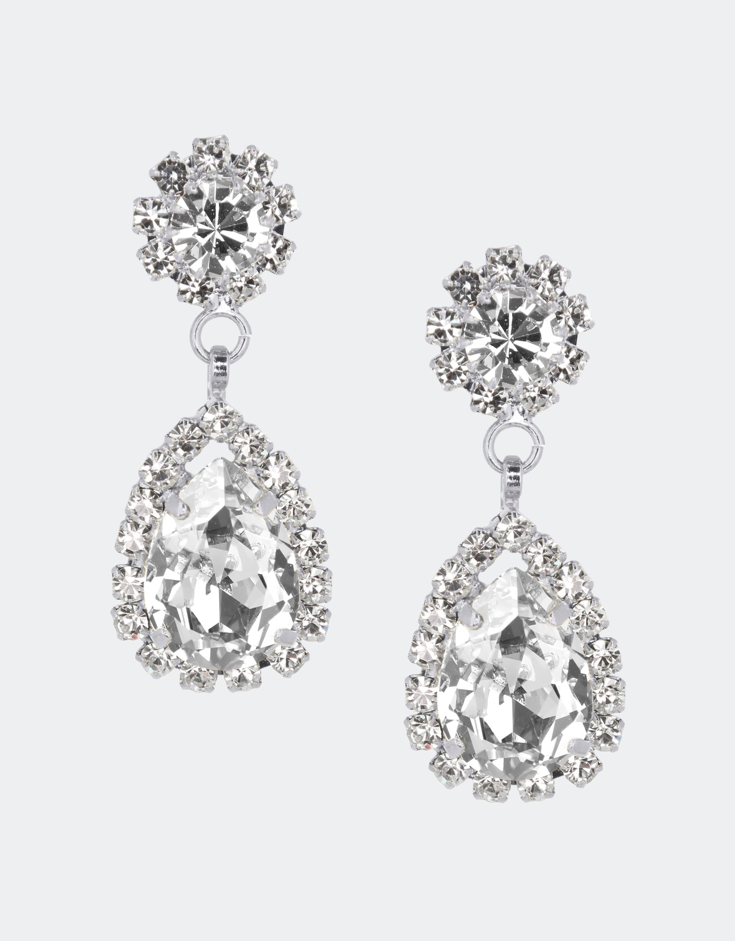 Crystal/ Silver