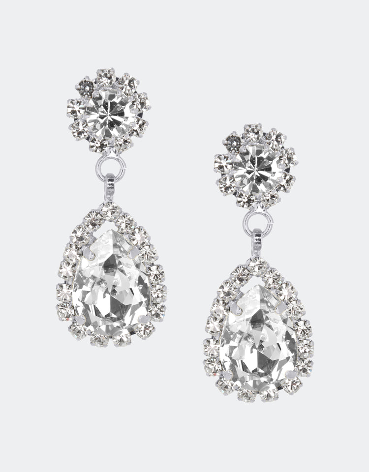 Crystal/ Silver