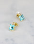 Aquamarine/ Gold