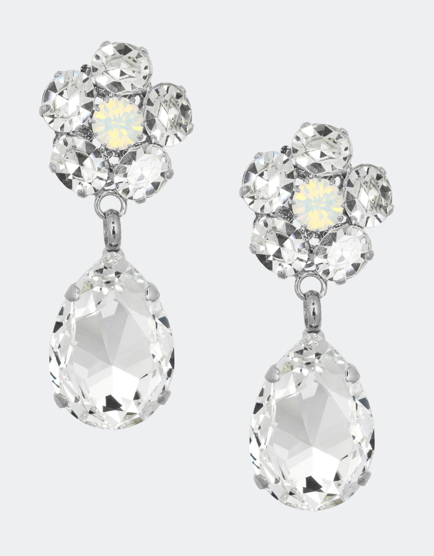 Crystal/ Silver
