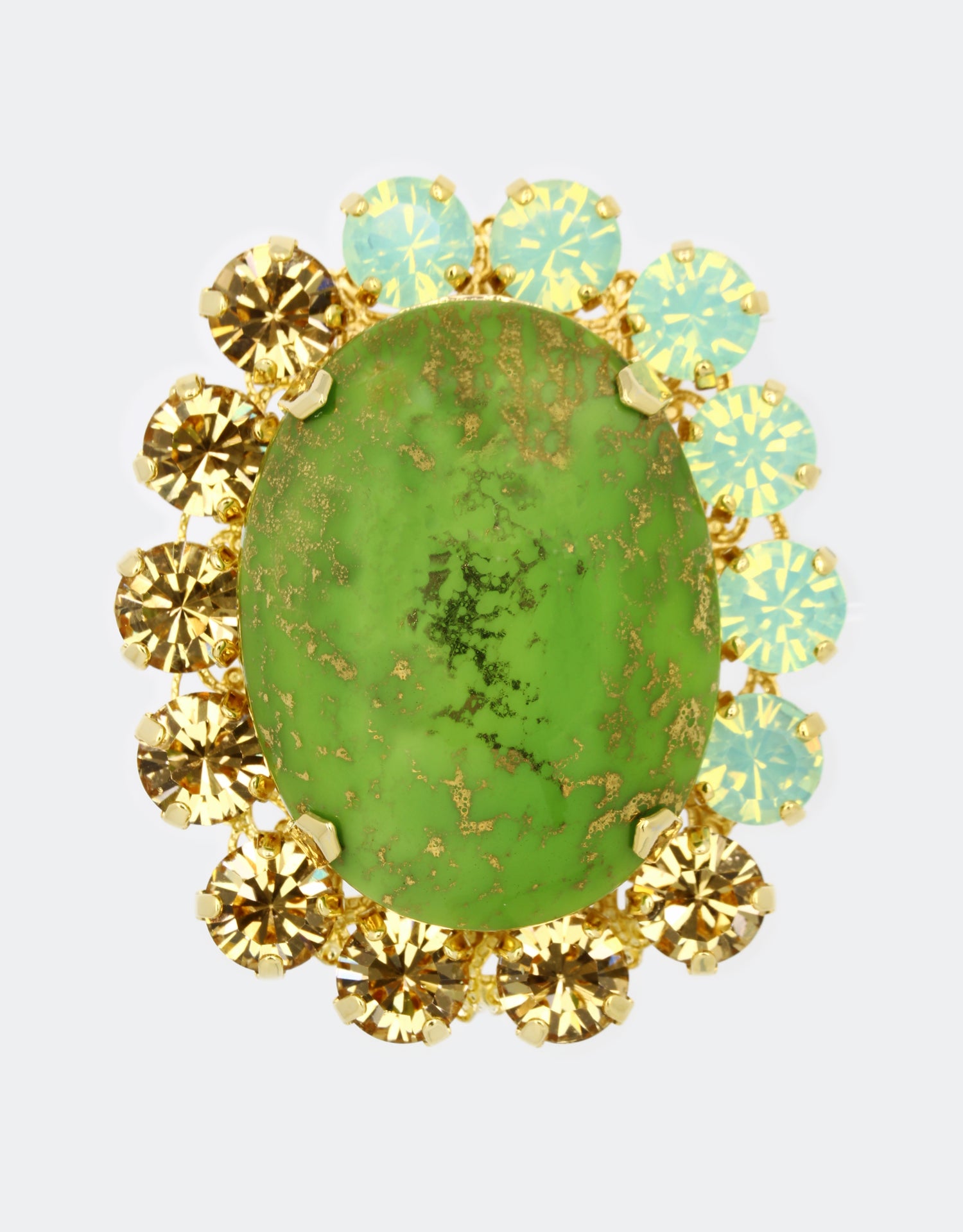 Vintage Jade Gold/