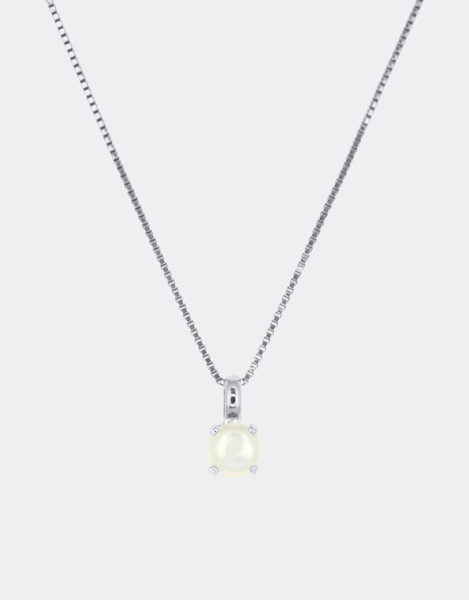 White Pearl/ Silver