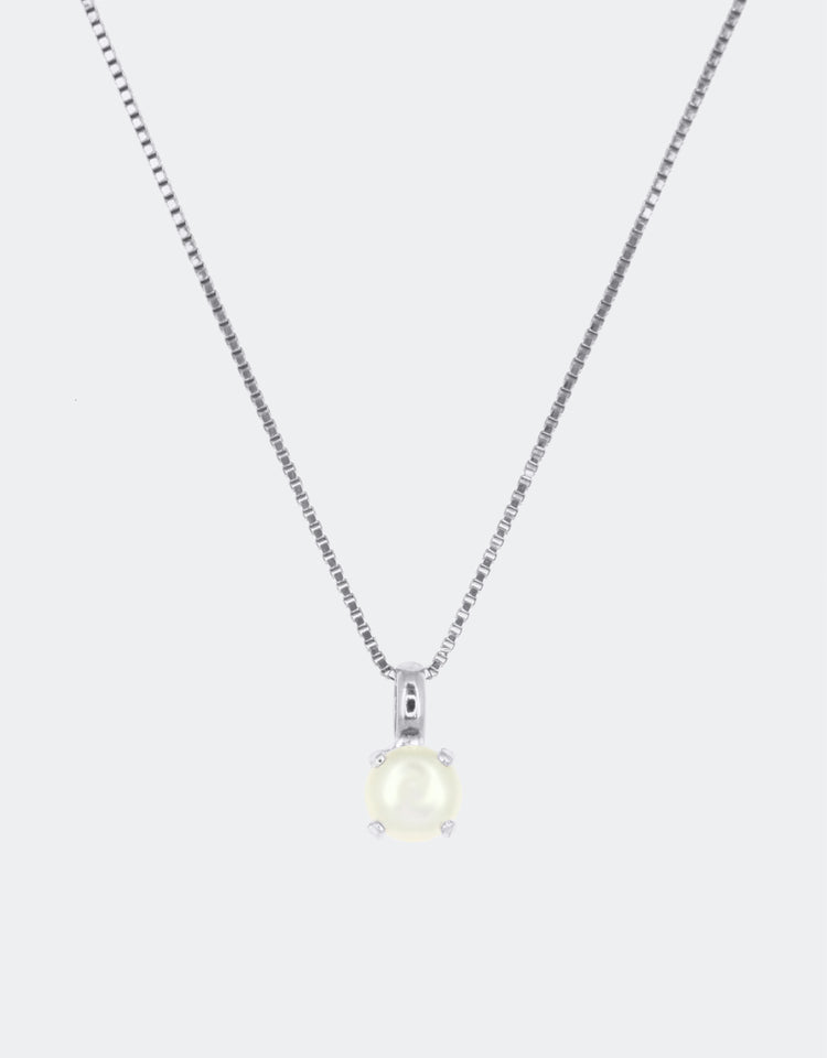 White Pearl/ Silver